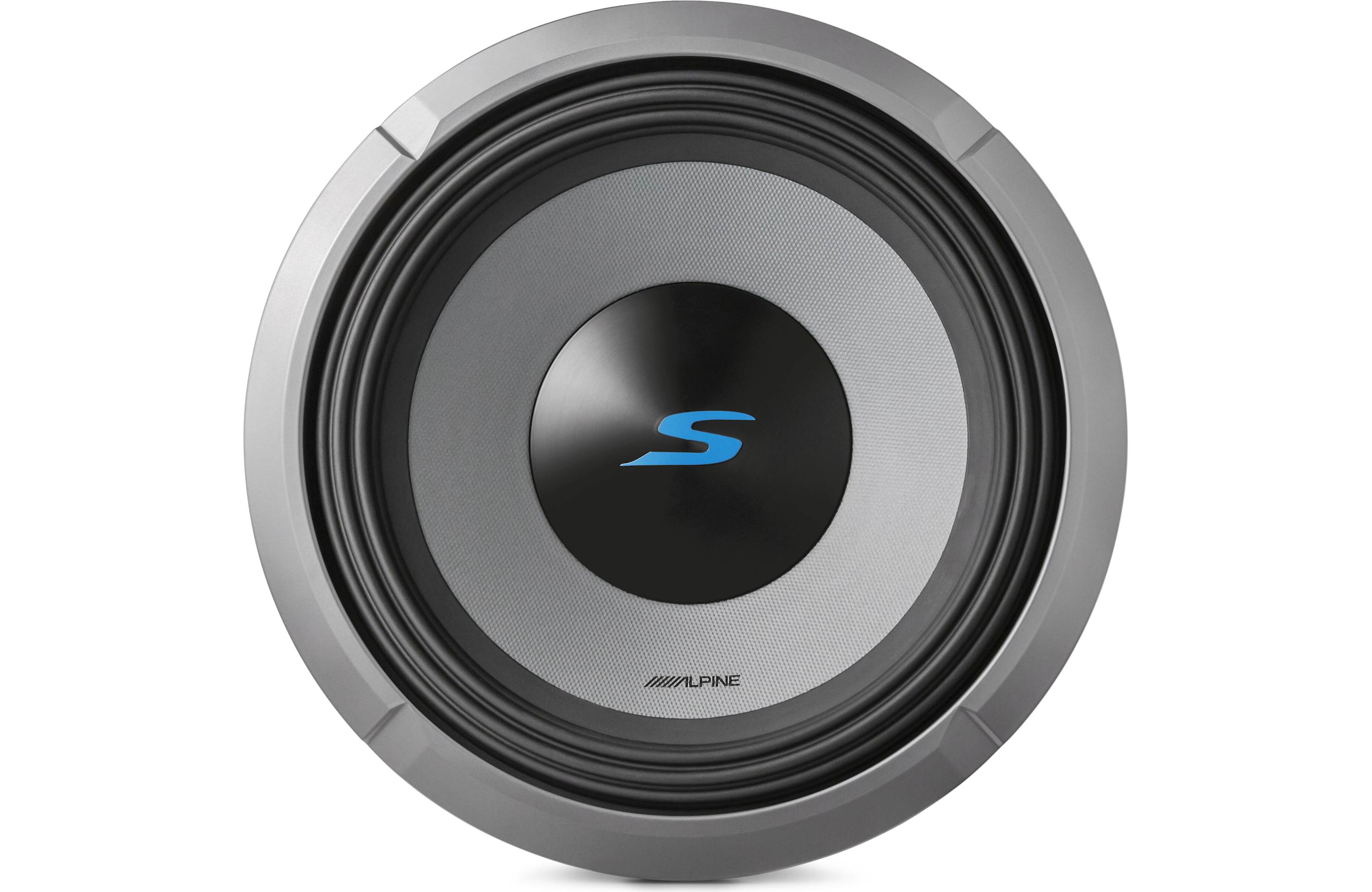 Alpine S2-W12D2 12" 1800W Peak Dual 2-Ohm Carbon Fiber Subwoofer - New