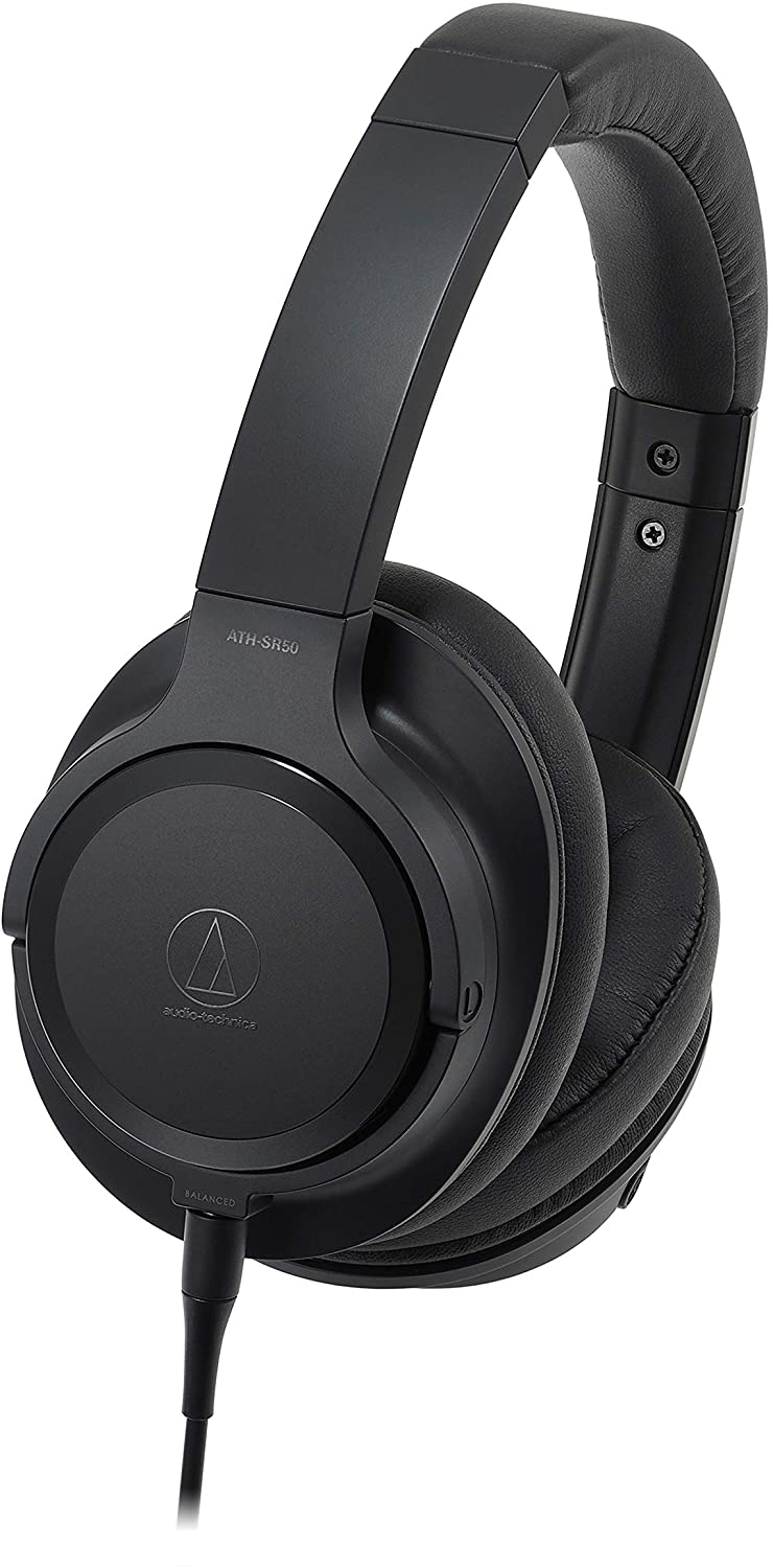 Audio-Technica ATH-SR50 Over-Ear High-Resolution Headphones