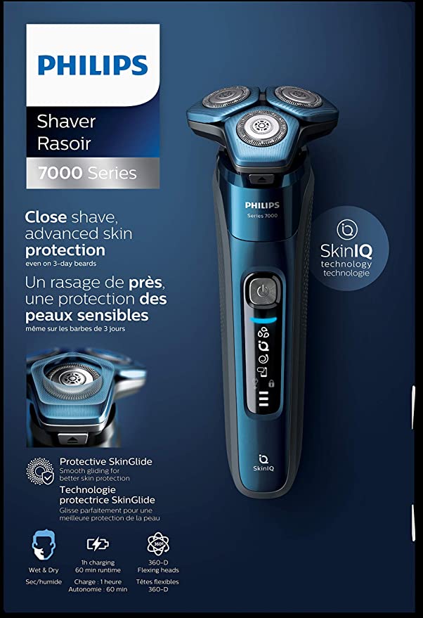 Philips Series 7000 Wet/Dry Shaver with Quick Clean Pod (S7786/50)