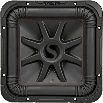 Kicker L7R 12 Inch 1200W Max Power 4 Ohm DVC Square Car Audio Subwoofe