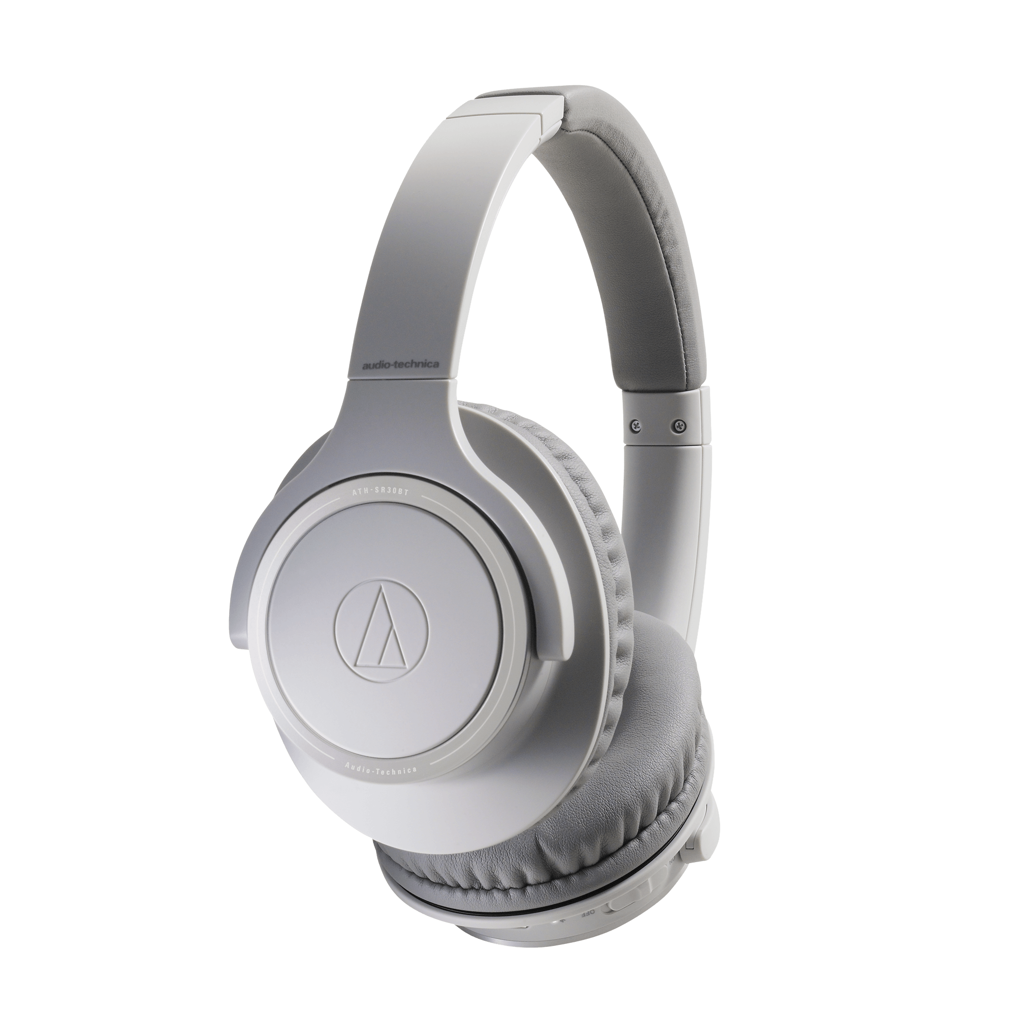 Audio-Technica ATH-SR30BTGY Bluetooth Wireless Over-Ear Headphones, Na