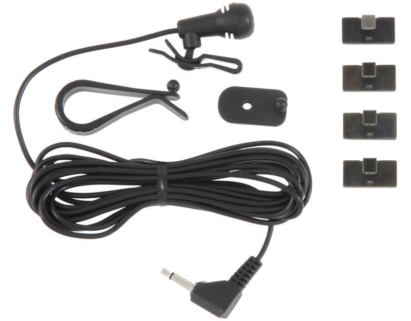 Clarion External Bluetooth Microphone w/3 mounts Surface, Visor Clip