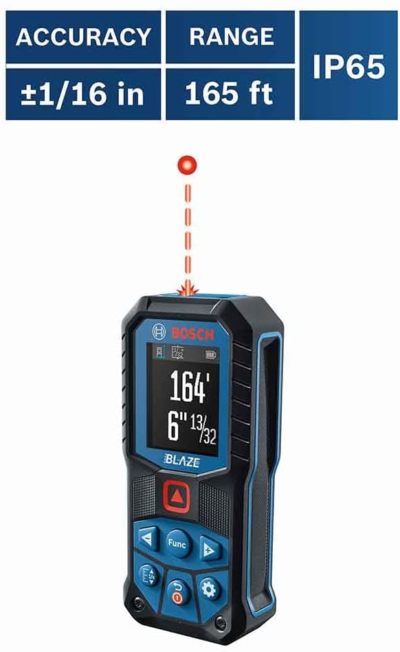 Blaze 165 Ft. Laser Measure Bosch GLM165 22