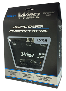 Wirez Line Output Converter 4 Channel Signature Series  ( LCSSL10-4 )
