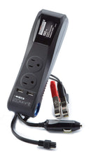 MotoMaster 150W Mobile Power Bar and Inverter – 12V DC, Dual AC Outlets & USB, 011-1904-8