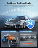 AZDOME M580 Pro 5K 3 Channel Dash Cam, Built-in WiFi GPS, 64GB Card Included, 4'' Touch Screen, WDR, IR Night Vision, Parking Mode