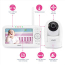 VTech VM5262 5" Color LCD Digital Video Baby Monitor with Long Range, 360 Degree Pan & Tilt Camera, Automatic Night Vision, Temperature Sensor
