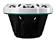 Kicker 51MWG10W MWG 10-Inch Premium White Subwoofer Marine Grille
