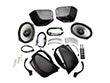 Kicker HDBX1469 Kicker 2014-newer Harley Davidson Saddlebag Lid Cut-in w/PSC 6x9 speakers; pair (52HDBX1469)
