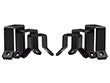 Kicker 47KPBSQ 47KPB Bracket Kit for Square Tube Mounting Aluminum