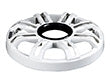Kicker 51MWG12W MWG 12-Inch Premium White Subwoofer Marine Grille