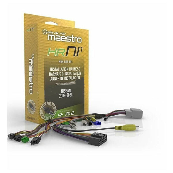 iDatalink HRN-HRR-NI1 Connect a new car stereo and retain steering wheel controls and factory amp in select Nissan-made vehicles