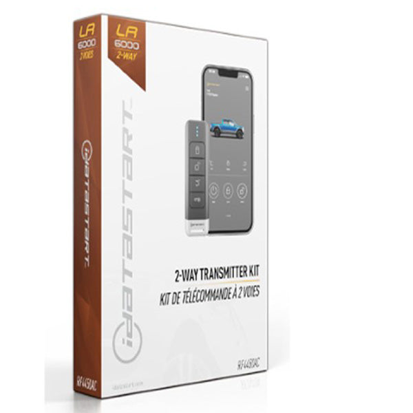 iDatastart RF4450AC 5 Button, 2-Way LED + Bluetooth Connectivity, 6000 Foot Range