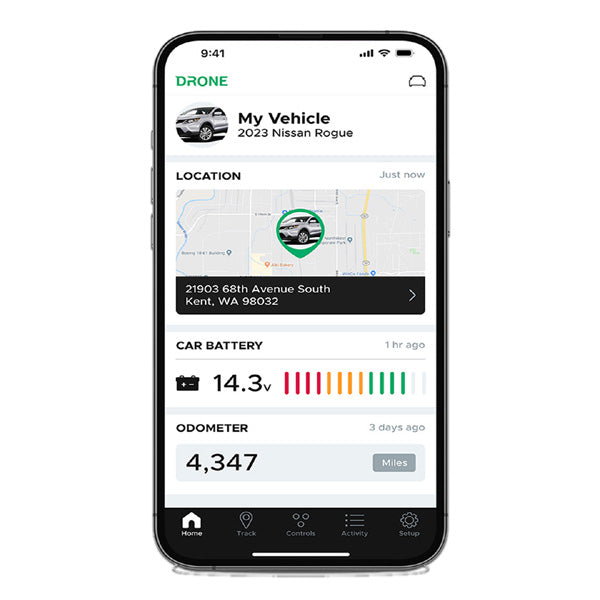 Drone Mobile X2-MAX-LTE Smartphone Remote Start + GPS + Das Sensor and Battery Backup
