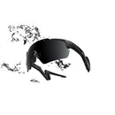Shokz RoadWave Sport Audio Sunglasses – Bone Conduction + Sunglasses Combo (Black)
