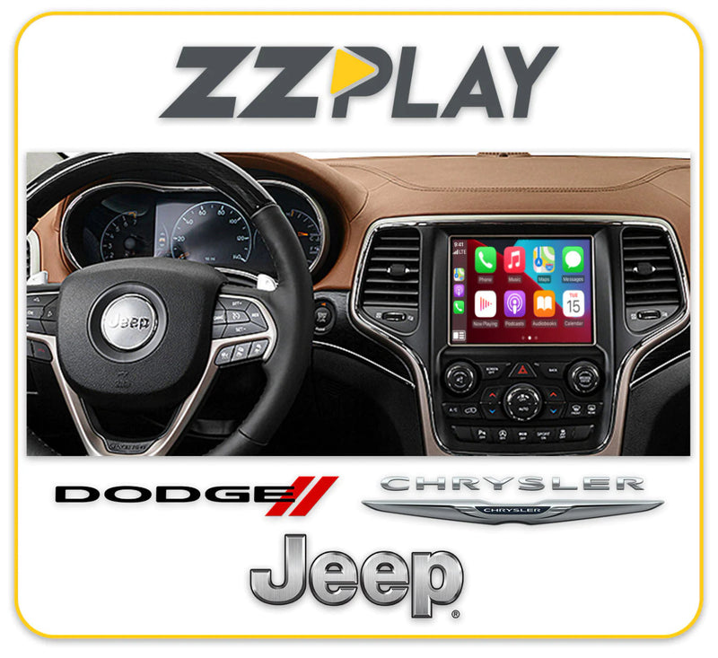 ZZ2 IT2-JGC Wireless CarPlay/Android Auto Interface for Select 2015-2018 Chrysler/ Dodge/ Jeep Vehicles