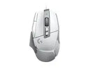 Logitech G502 X Wired Gaming Mouse - LIGHTFORCE Hybrid Optical-Mechanical Primary switches, Hero 25K Gaming Sensor, Compatible with PC - macOS/Windows - White ( Open Box )