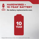 Kidde 20SA10-CA DETECT Smoke Alarm, Hardwired with 10-Year Backup Battery