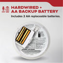 Kidde 20SAR-CA DETECT Smoke Alarm, Hardwired with AA Backup Battery