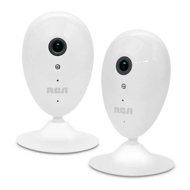 RCA HSWIFIX1A2PK – Pack of 2 Indoor Wi-Fi Security Camera OPEN-BOX