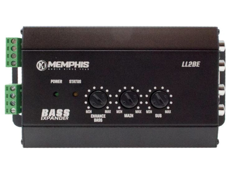 Memphis Audio LL2BE 2-Channel Bass Expander, Line Driver and LOC