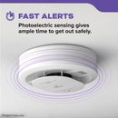 Kidde DETECT Combination Smoke & Carbon Monoxide Alarm, with 10-Year Backup Battery and Voice Alerts