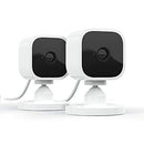 Blink Mini Wi-Fi Indoor 1080p IP Camera - 2 Pack - White