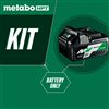 Batterie pour outil électrique au lithium Metabo HPT MultiVolt 36 V/18 V, 2,5 AH/ 5,0 AH BOÎTE OUVERTE 