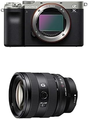 Sony Alpha 7C Full-Frame Mirrorless Camera with 28-60mm Lens Kit - Silver