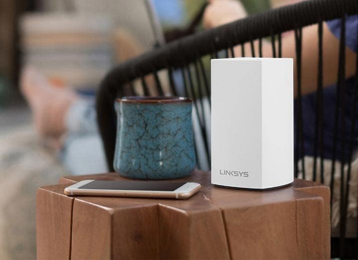 Linksys Velop Dual-Band AC1300 Whole Home WiFi Intelligent Mesh System (WHW0103-CA), 3-Pack