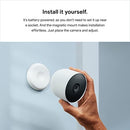 Google Nest Cam Wire-Free Indoor/Outdoor Security Camera - 3 Pack - White