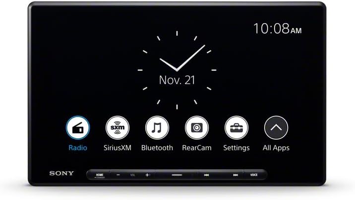 Sony XAV-AX8500 Digital Multimedia Receiver – 10.1" HD Touchscreen, Wireless Apple CarPlay & Android Auto, Hi-Res Audio, Bluetooth