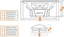 Hertz DPK165.3-P 160W Peak (80W RMS) 6.5" Dieci Series 2-Way 4-ohm Component Speakers System