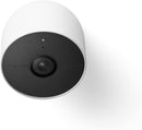 Google Nest Cam (Battery) Wire-Free Indoor/Outdoor Security Camera - White