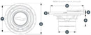 JL Audio C2-650X Evolution C2 Series 6-1/2" 60W RMS 2-Way Coaxial Speakers