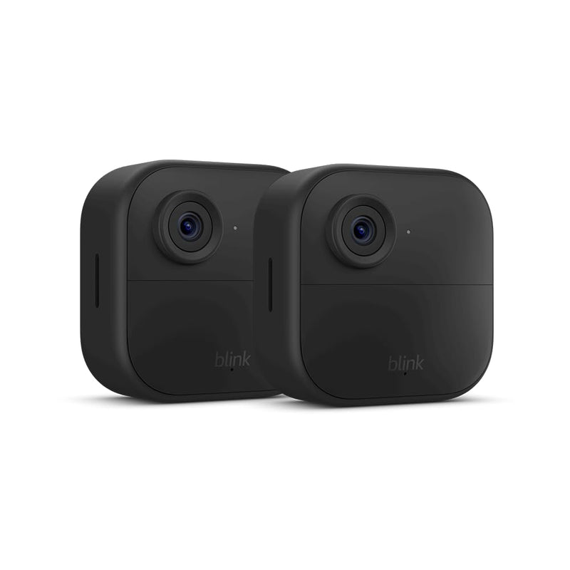 Système de caméra de sécurité IP Full HD 1080p sans fil Blink Outdoor 4 - Pack de 5 - Noir 