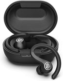 JLab JBuds Air Sport In-Ear Sound Isolating True Wireless Earbuds - Black