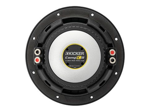 Kicker 50CWCD84 CompC Series 8" Subwoofer with Dual Voice Coils (4-Ohm)