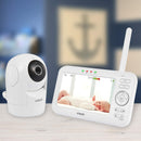 VTech VM5262 5" Color LCD Digital Video Baby Monitor with Long Range, 360 Degree Pan & Tilt Camera, Automatic Night Vision, Temperature Sensor
