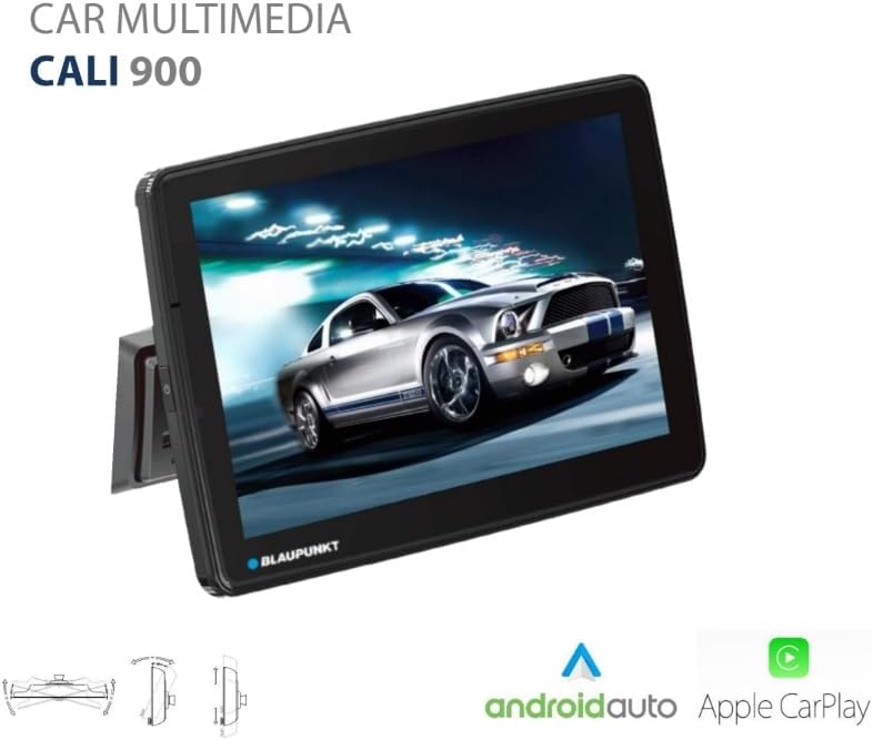 Blaupunkt CALI900 Floating Mount Receiver (9" - BT / Wireless CarPlay & Android Auto)