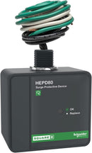 Schneider Electric – Square D HEPD Whole Home Electronics Protective Device, AC Surge Protection, Type 1 SPD, 120/240VAC, 1-Phase, 3-Wire, 80kA Surge Protection, Consumer Packaging