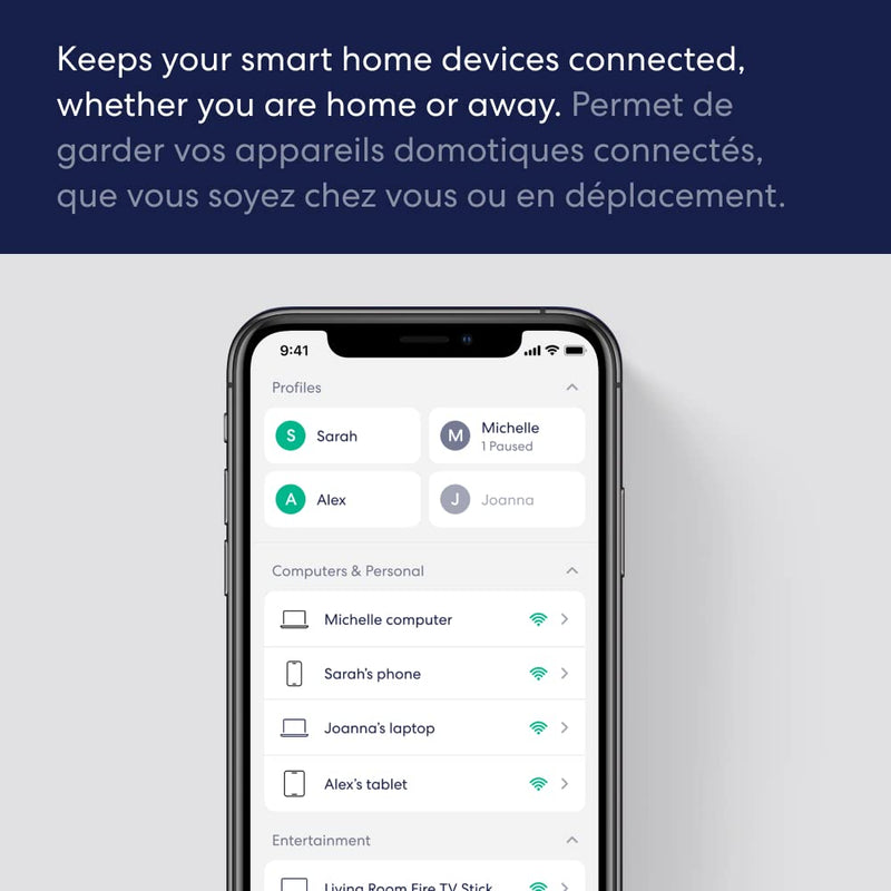 eero 6+ Dual-Band Whole Home Mesh Wi-Fi 6 Router (R010112)