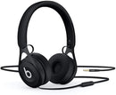 Beats EP Wired On-Ear Headphones - Battery Free for Unlimited Listening, Built in Mic and Controls - Black