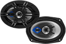 Planet Audio PL69 Pulse 6" x 9" 3-Way 400-watt Full Range Speakers - OPEN BOX