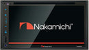 Nakamichi NA6605 2-DIN Bluetooth Receiver w/ 6.8" Touchscreen Apple CarPlay, Android Auto