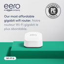 eero 6+ Dual-Band Whole Home Mesh Wi-Fi 6 Router (R010112)