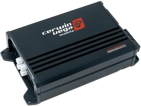 Cerwin Vega XED4004D XED Series Class-D 4-Channel Amplifier - 400W Max