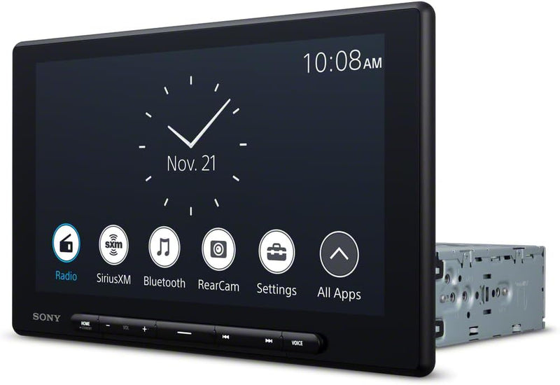 Sony XAV-AX8500 Digital Multimedia Receiver – 10.1" HD Touchscreen, Wireless Apple CarPlay & Android Auto, Hi-Res Audio, Bluetooth