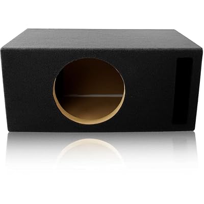 SBL 12″ Single Ported Subwoofer Encloasure Black Carpet
