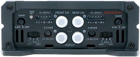 Cerwin Vega XED4004D XED Series Class-D 4-Channel Amplifier - 400W Max